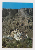 P.D.R.Y. Yemen, Maryma Village In Hadhramaut, View Vintage Photo Postcard RPPc (67460) - Jemen