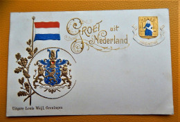 GROET Uit NEDERLAND  -  Wapen Van De Provincie  Drenthe - Other & Unclassified