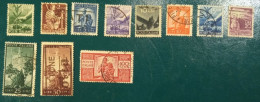 1945 Aus Michel-Nr. 689-704 Diverse Gestempelt - Usados