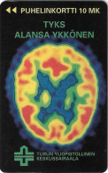 Finland - Turku (Magnetic) - D66A - Turku University Hospital, Cn.0000, Exp.12.1995, 10Mk, 7.500ex, Used - Finland