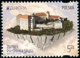 SALE!!! POLAND POLONIA POLOGNE POLEN 2017 EUROPA CEPT CASTLES 1 Stamp Set MNH ** - 2017