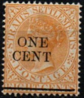 STRAITS SETTLEMENTS 1883-94 * - Straits Settlements