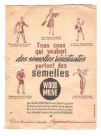 SN/ Protège Cahier (papier, Ayant Servi) : Semelles WOOD MILNE - Chaussures