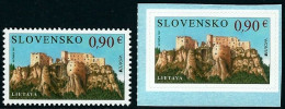 SALE!!! SLOVAKIA ESLOVAQUIA SLOVAQUIE SLOWAKEI 2017 EUROPA CEPT CASTLES 2 Stamps From Sheetlet + Booklet MNH ** - 2017
