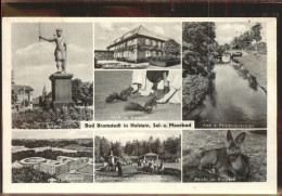 41387913 Bad Bramstedt Roland-Denkmal Kurhaus Aue Friedrichsbruecke Bad Bramsted - Bad Bramstedt