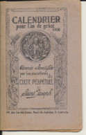 VIEUX PAPIERS   CALENDRIER  DU CULTE PERPETUEL DE SAINT JOSEPH           1930. - Formato Piccolo : 1921-40