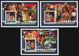 Burkina Faso 1995 - Mi-Nr. Block 143 A-C ** - MNH - Elvis Presley - Burkina Faso (1984-...)