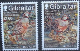 Gibraltar      Europa  Cept   Nationale Vögel   2019    ** - 2019
