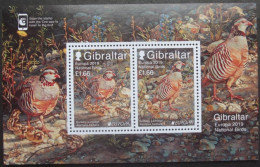 Gibraltar      Europa  Cept   Nationale Vögel   2019    ** - 2019