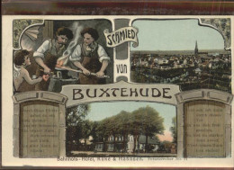 41386994 Buxtehude Schmid Bahnhofs-Hotel Kuke & Hahnsen Buxtehude - Buxtehude