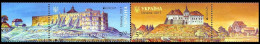 SALE!!! UKRAINE UCRANIA UCRANIE UKRANIEN 2017 EUROPA CEPT CASTLES 2 Stamps Set Se-tenant MNH ** - 2017