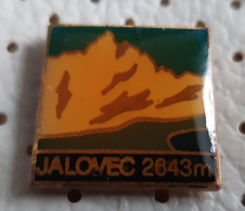 Jalovec 2643m Alpinism Mountaineering Slovenia  Vintage Pin - Alpinisme