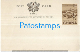 222558 AFRICA GHANA POSTAL STATIONERY POSTCARD - Altri - Africa