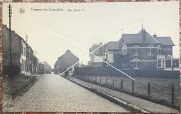 FRASNES-LEZ-GOSSELIES Rue Albert 1er CP Postée En 1934 - Les Bons Villers