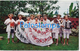 222563 PANAMA COSTUMES CONJUNTO TIPICO CAJAR POSTAL POSTCARD - Panama