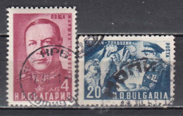 Bulgaria 1950 - Marschall Tolbuchin, Mi-Nr. 763/64, Used - Gebruikt