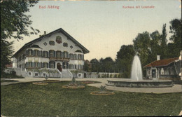 41383604 Bad Aibling Kurhaus Mit Lesehalle Brunnen Fontaene Bad Aibling - Bad Aibling