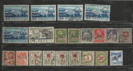 Suisse Timbres Diverses - Collections