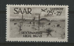 SARRE POSTE AERIENNE N° 12 (Mi 259) Cote 55 € Neuf ** (MNH) TB. - Ungebraucht