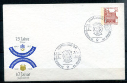 R.F.A. - 75 Jahre Deutsche Postgewerkschaft - 10 Jahre Ring Hamburger Philatelisten Jugend - Private Covers - Used