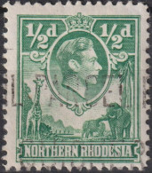 1925 Singapur ° Mi:GB-NR 1, Sn:GB-NR 1, Yt:GB-NR 1, King George V (1865-1936) And Animals - Rodesia Del Norte (...-1963)