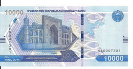 OUZBEKISTAN 10000 SUM 2021 UNC P 89 - Uzbekistán