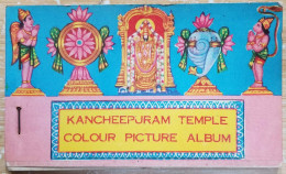 Kancheepuram Hindu Temple Album With Details, Lord Varadaraja, Perumal, God Goddess, Hinduism, Mythology 13 Card Booklet - Hinduismus