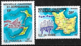 Nouvelle Calédonie 1979 - Yvert N° 426/427 - Michel N° 622/623 ** - Ungebraucht