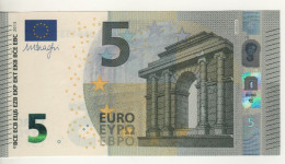 5 EURO  "France"   DRAGHI   U 006 G4    UD6133720077 /  FDS - UNC - 5 Euro