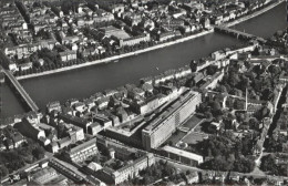 10874824 Basel BS Basel Fliegeraufnahme Buergerspital Johanniter Rheinbruecke *  - Altri & Non Classificati