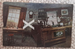 INTERIOR GLYNNE ARMS PUB HIMLEY THE CROOKED HOUSE OLD COLOUR POSTCARD STAFFORDSHIRE TAP ROOM AND BAR - Autres & Non Classés
