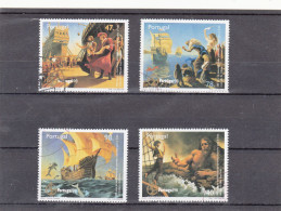 Portugal, Caminho Maritimo Para A India, 1996, Mundifil Nº 2382 A 2385 Used - Gebruikt