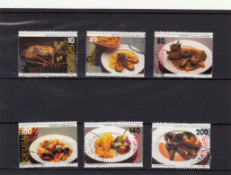 Portugal, Cozinha Tradicional Portuguesa, 1997, Mundifil Nº 2429 A 2434 Used - Usado