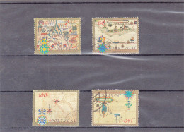 Portugal, Cartografia Portuguesa, 1997, Mundifil Nº 2446 A 2449 Used - Oblitérés