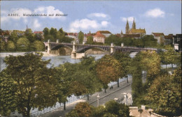 10847397 Basel BS Basel Wettsteinbruecke Muenster X Basel - Andere & Zonder Classificatie