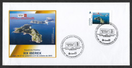 Espagne Lettre Timbre Personnalisé Iles Cíes Vigo 2018 Spain Personalized Stamp Cover Cíes Islands España Sobre Tusello - Islas