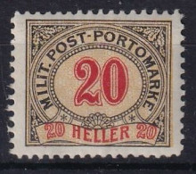 BOSNIA-HERCEGOVINA 1904 - MNH - ANK 11 - PORTO - Bosnië En Herzegovina