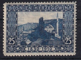 BOSNIA-HERCEGOVINA 1910 - MNH - ANK 52 - Bosnië En Herzegovina
