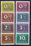 AUSTRIA 1985/86 - MNH ANK 260-267 - Complete Set! - PORTO - Segnatasse