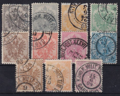 BOSNIA-HERCEGOVINA 1900 - Canceled - ANK 10-20 - Complete Set! - Bosnien-Herzegowina