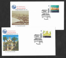 Espagne 2 Lettre Timbre Personnalisé Málaga Industrial 2015 Spain 2 Personalized Stamp Cover España 2 Sobre Tusello - Cartas & Documentos