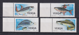 Südafrika RSA Venda 1987 Süßwasserfische Mi.-Nr. 159-162 Kpl. **  - Venda