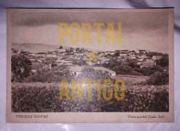 TORRES NOVAS - Vista Parcial - Lado Sul - Santarém - Circulado 1955 - Portugal ( 2 Scans) - Santarem