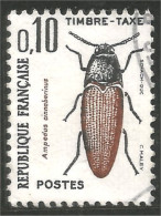 330 France Yv 103 Taxe 10c Insecte Insect Insekt (182a) - 1960-.... Used