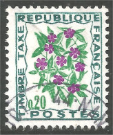 330 France Yv 98 Taxe 20c Pervenche (176b) - 1960-.... Usados