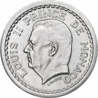 Monaco, Louis II, 2 Francs, 1943, Aluminium, SUP, Gadoury:MC133, KM:121 - 1922-1949 Luigi II