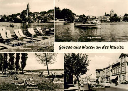 73870924 Waren Mueritz Tiefwarensee Auf Der Mueritz Badeanstalt Hauptstrasse War - Waren (Mueritz)