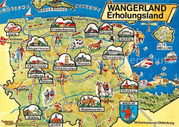 73836085 Wangerland Landkarte Wangerland - Wangerland