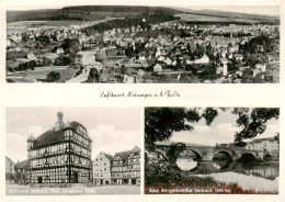 73803641 Melsungen Fulda Panorama Rathaus Alte Buergerbruecke Melsungen Fulda - Melsungen