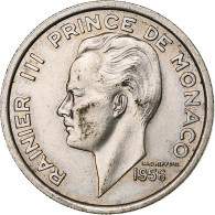 Monaco, Rainier III, 100 Francs, Cent, 1950, Monaco, Cupro-nickel, TTB+ - 1949-1956 Oude Frank